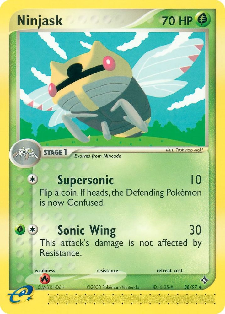 Ninjask (38/97) [EX: Dragon]