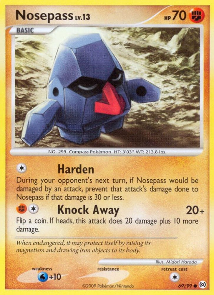 Nosepass (69/99) [Platinum: Arceus]
