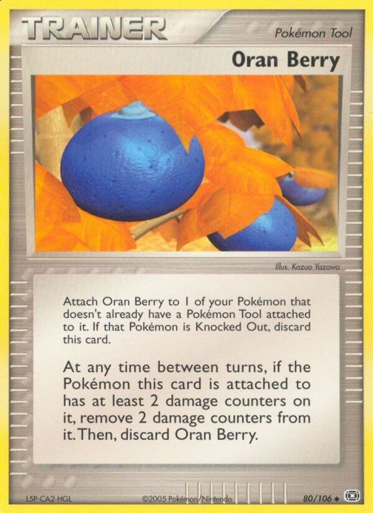 Oran Berry (80/106) (Stamped) [EX: Emerald]