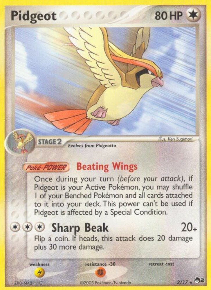 Pidgeot (2/17) [POP Series 2]