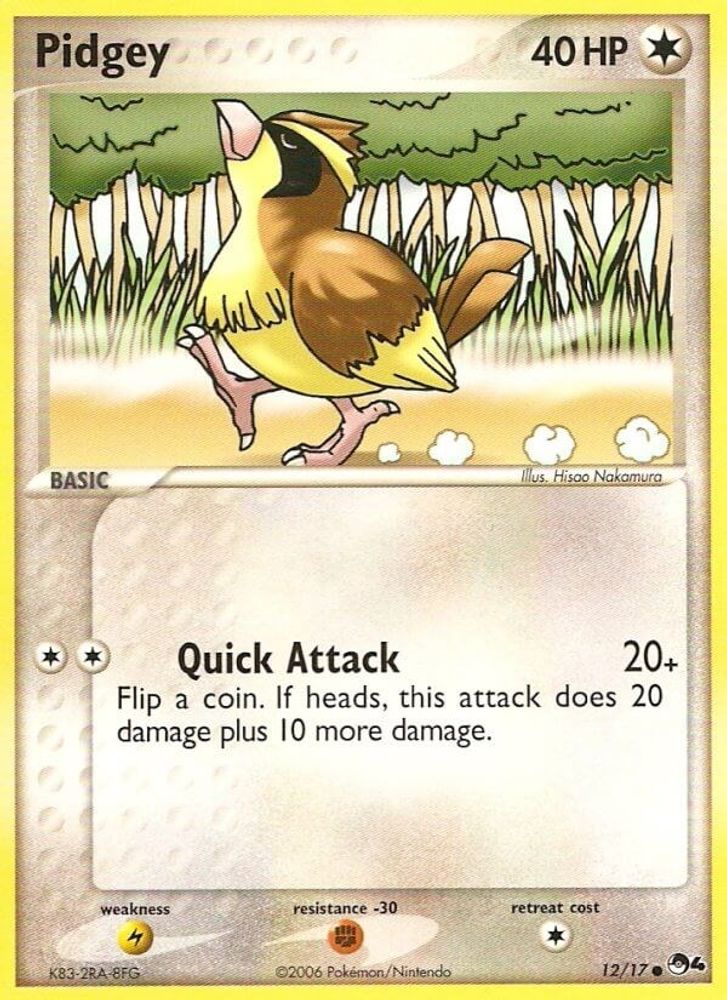 Pidgey (12/17) [POP Series 4]