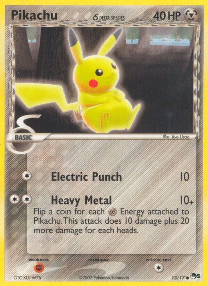 Pikachu (13/17) (Delta Species) [POP Series 5]