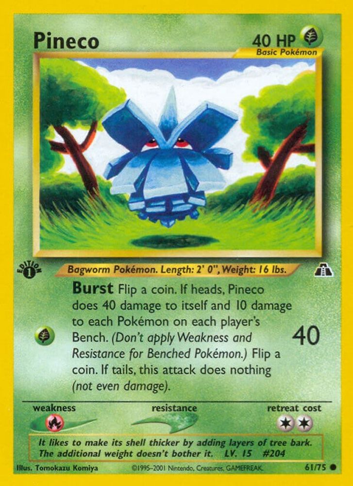 Pineco (61/75) [Neo Discovery 1st Edition]