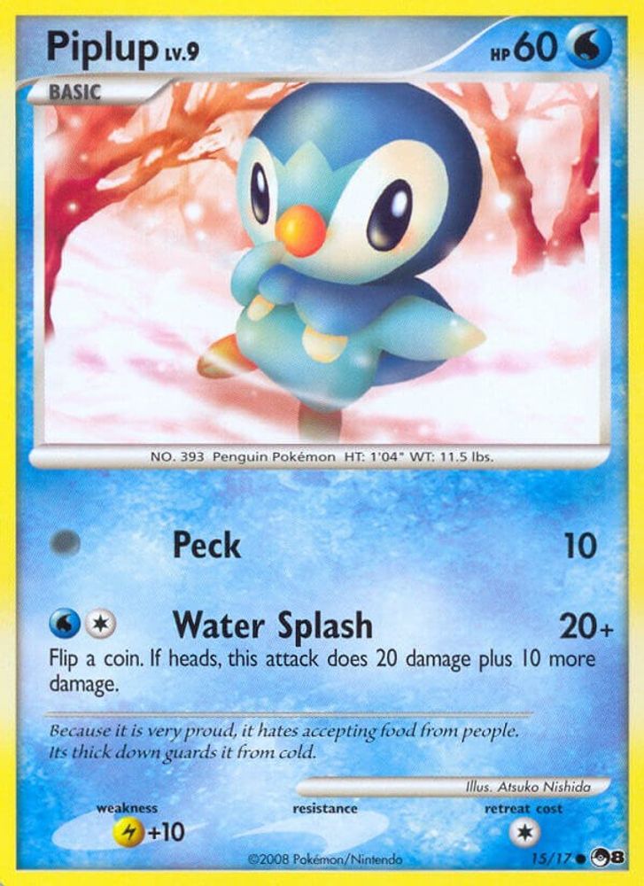 Piplup (15/17) [POP Series 8]