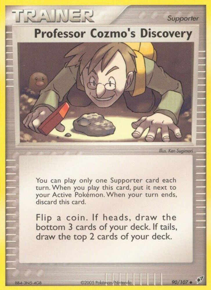 Professor Cozmo's Discovery (90/107) (Stamped) [EX: Deoxys]