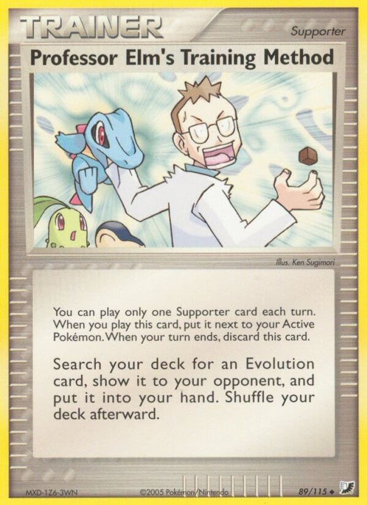 Professor Elm's Training Method (89/115) [EX: Unseen Forces]
