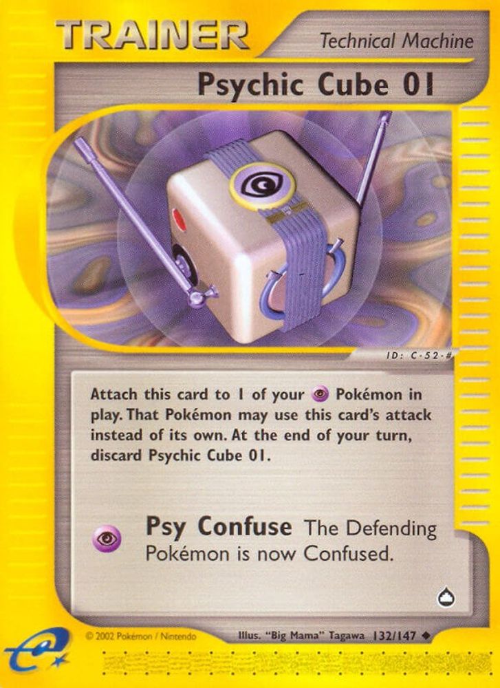 Psychic Cube 01 (132/147) [Aquapolis]