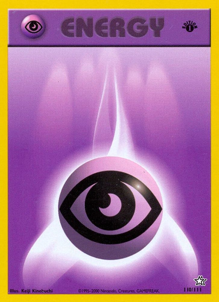 Psychic Energy (110/111) [Neo Genesis 1st Edition]