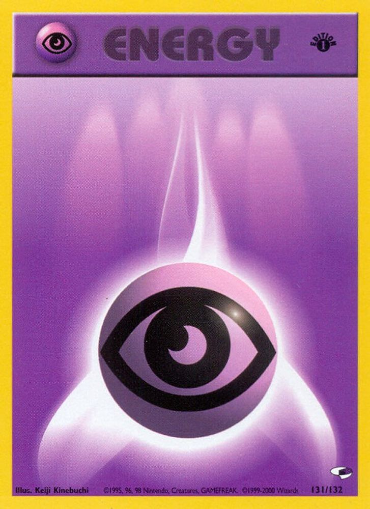 Psychic Energy (131/132) [Gym Heroes 1st Edition]