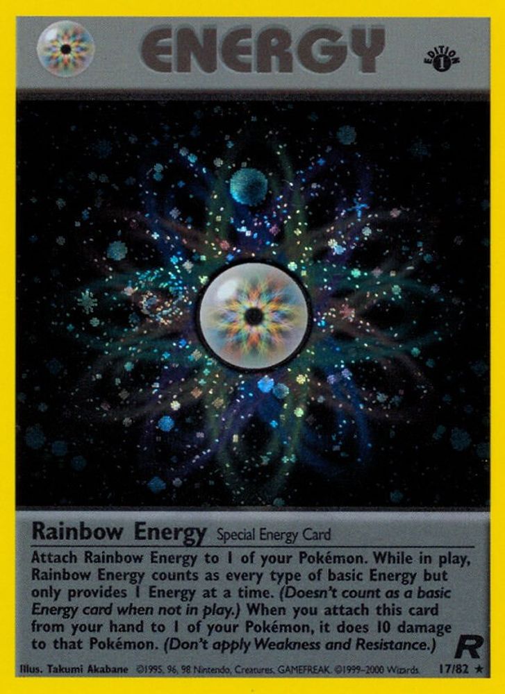 Rainbow Energy (17/82) [Team Rocket Unlimited]