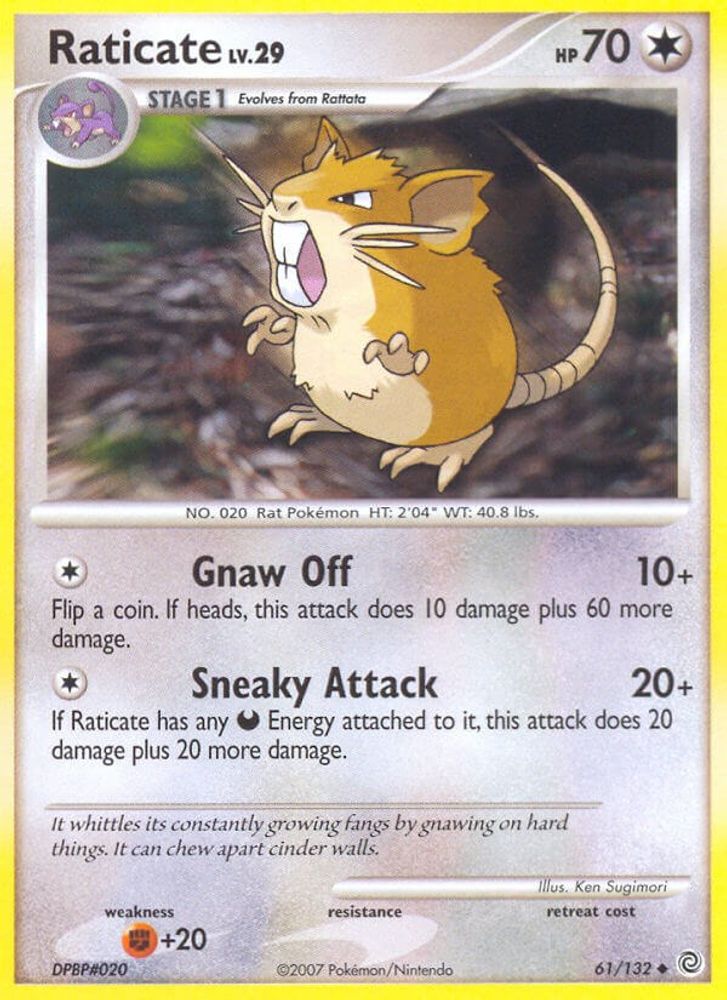 Raticate (61/132) [Diamond & Pearl: Secret Wonders]