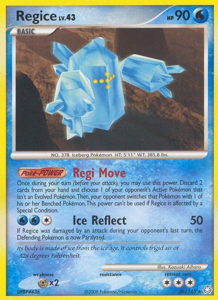 Regice (36/146) [Diamond & Pearl: Legends Awakened]