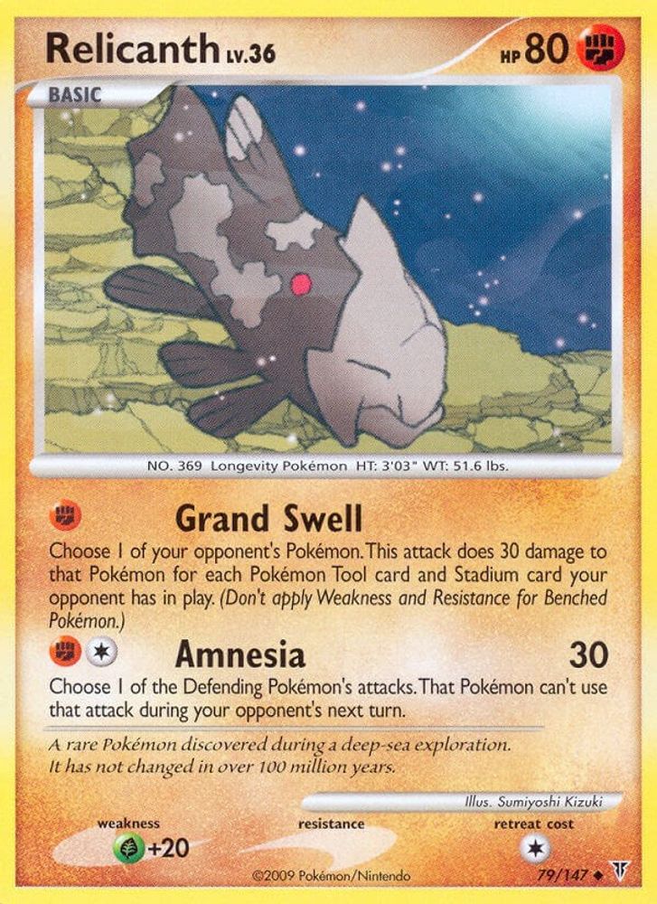 Relicanth (79/147) [Platinum: Supreme Victors]