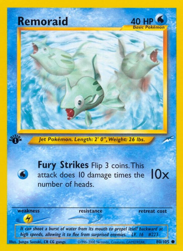 Remoraid (80/105) [Neo Destiny 1st Edition]