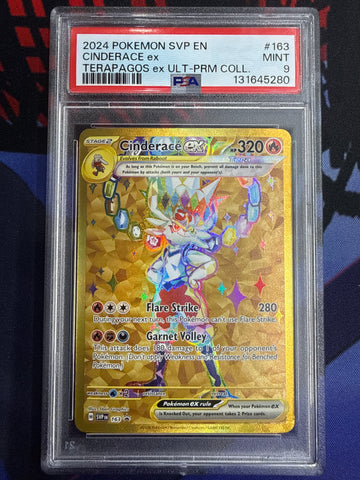 Cinderace ex (163) [Scarlet & Violet: Black Star Promos] - Graded