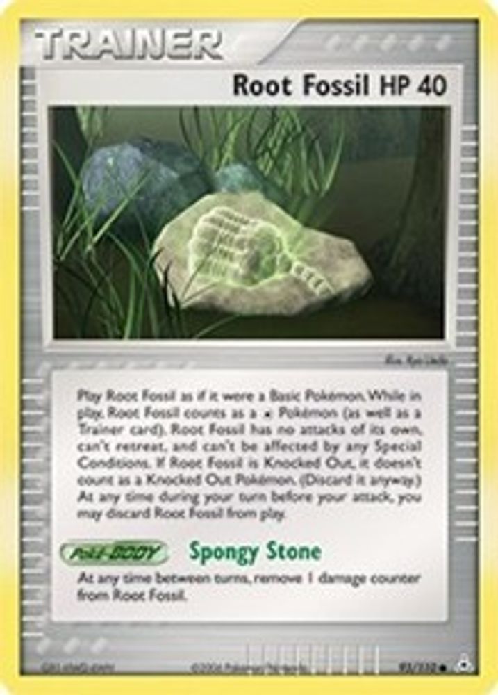 Root Fossil (93/110) [EX: Holon Phantoms]