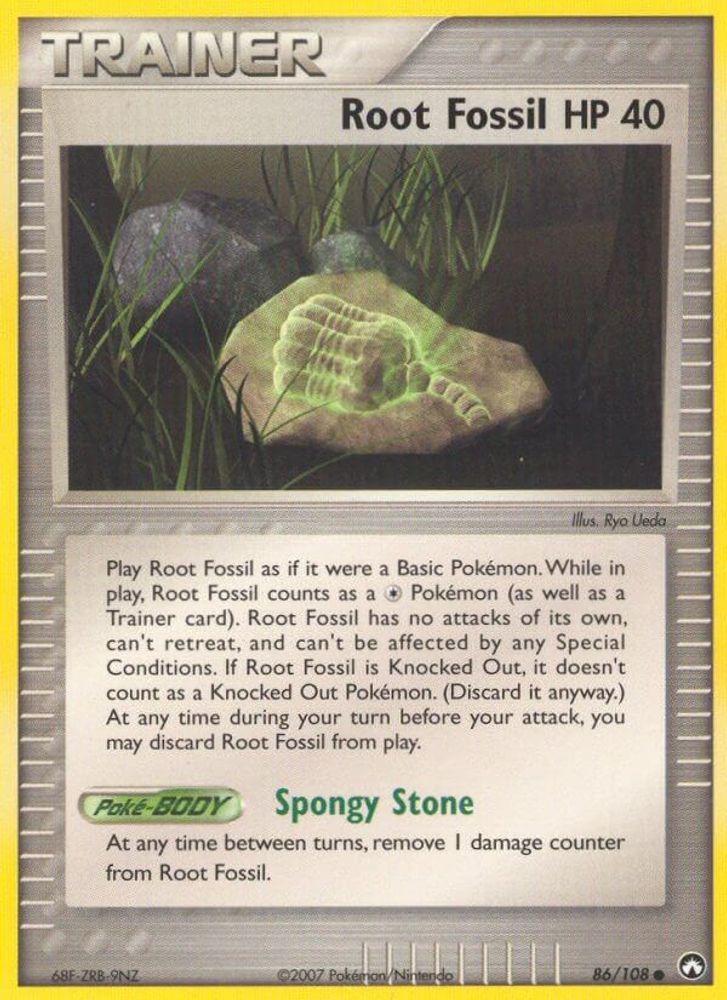 Root Fossil (86/108) (Stamped) [EX: Power Keepers]