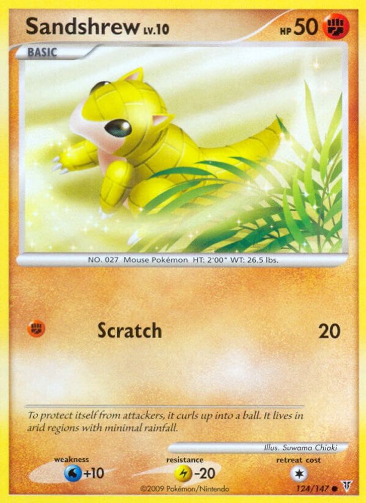 Sandshrew (124/147) [Platinum: Supreme Victors]