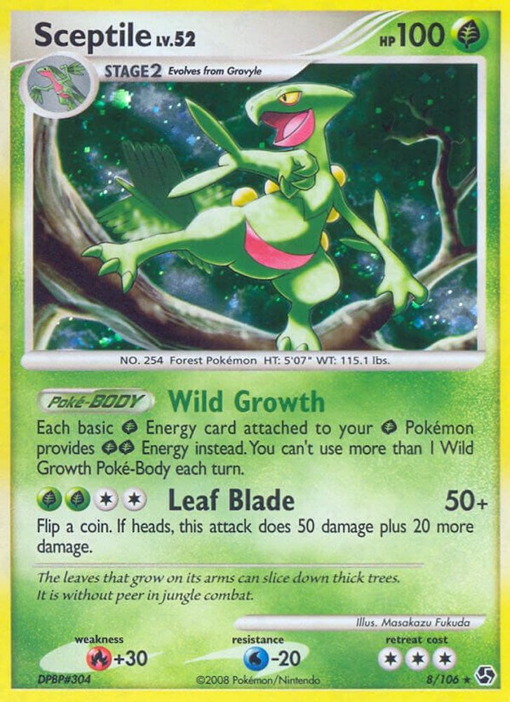 Sceptile (8/106) [Diamond & Pearl: Great Encounters]