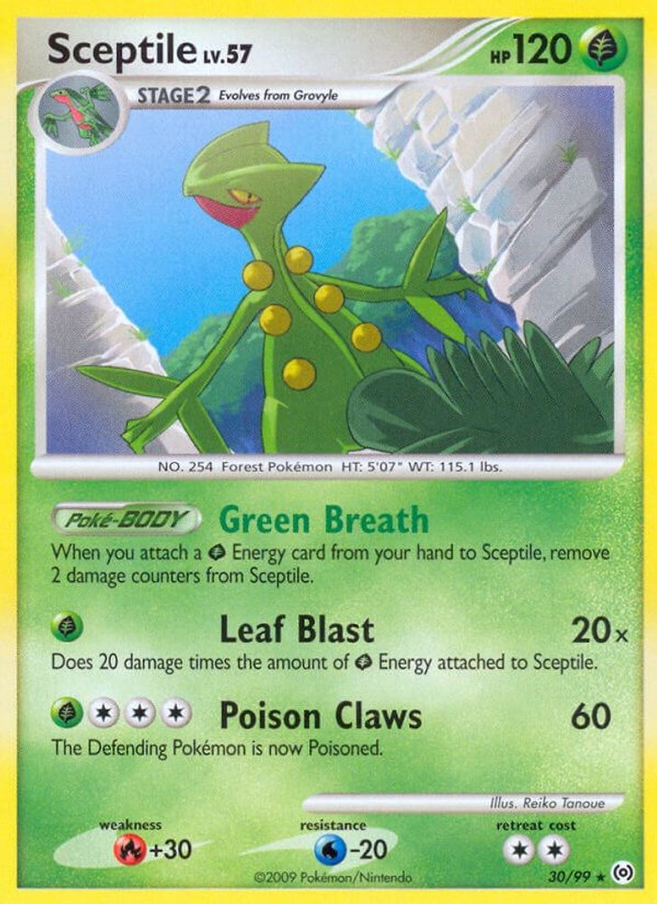 Sceptile (30/99) [Platinum: Arceus]