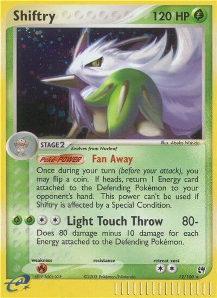 Shiftry (12/100) [EX: Sandstorm]