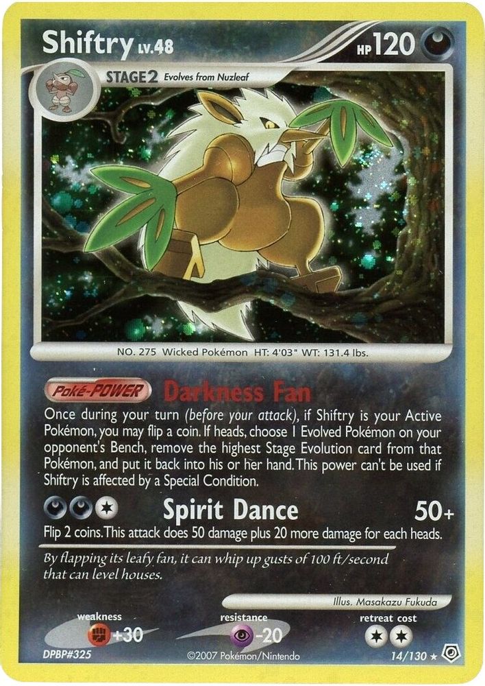 Shiftry (14/130) [Diamond & Pearl: Base Set]