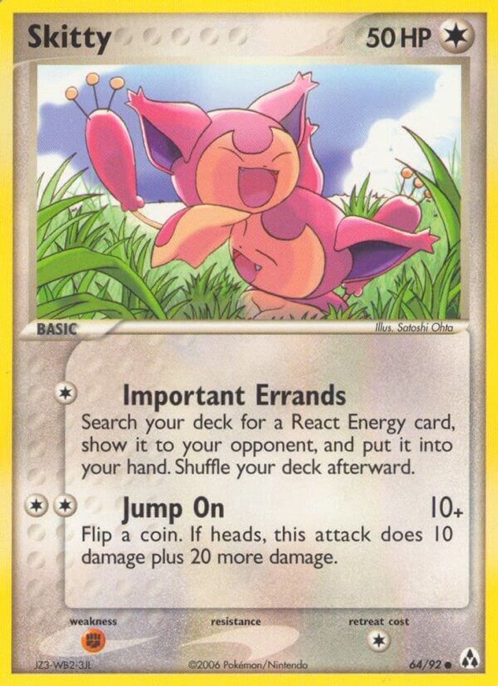Skitty (64/92) [EX: Legend Maker]