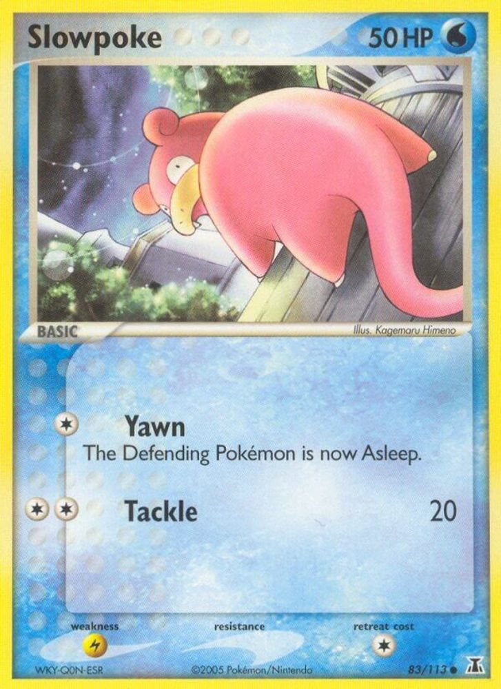 Slowpoke (83/113) (Stamped) [EX: Delta Species]