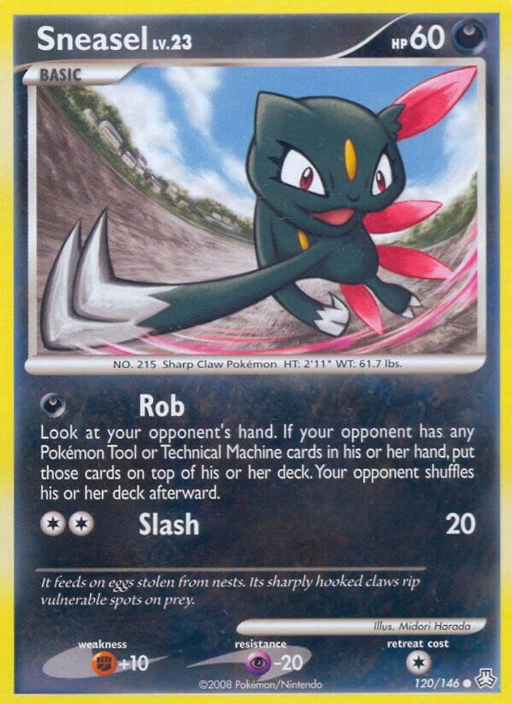 Sneasel (120/146) [Diamond & Pearl: Legends Awakened]