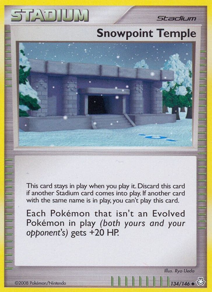 Snowpoint Temple (134/146) [Diamond & Pearl: Legends Awakened]