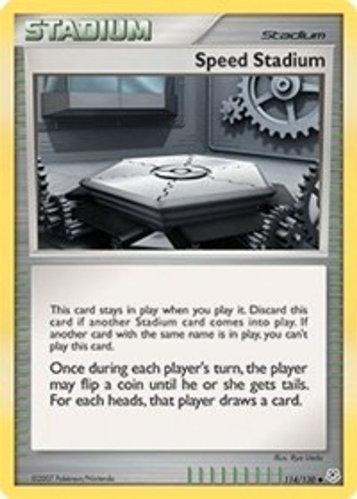 Speed Stadium (114/130) [Diamond & Pearl: Base Set]