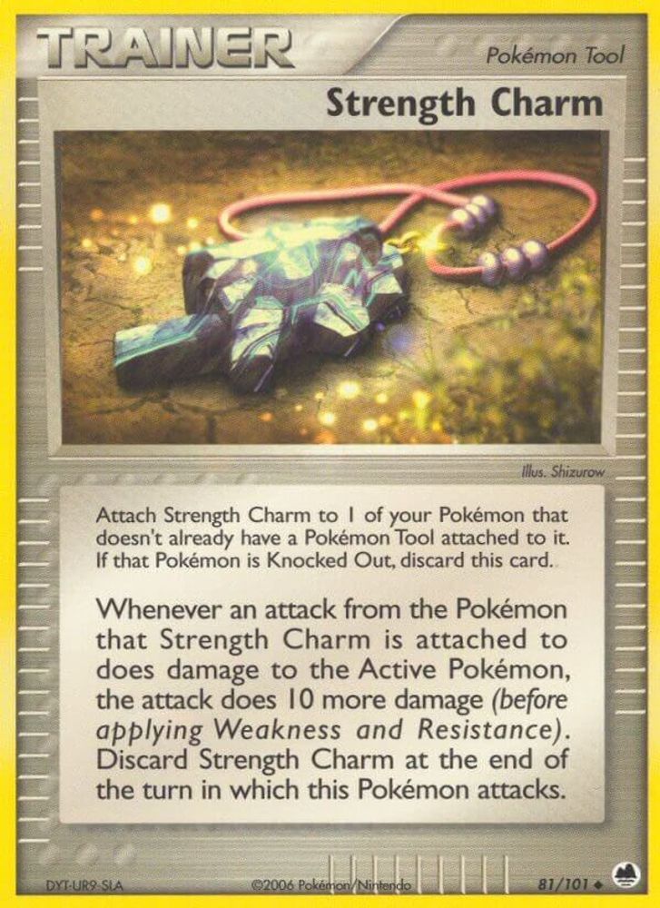Strength Charm (81/101) (Stamped) [EX: Dragon Frontiers]