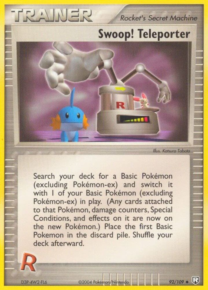Swoop! Teleporter (92/109) (Stamped) [EX: Team Rocket Returns]