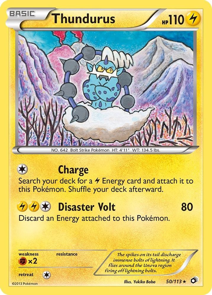 Thundurus (50/113) [Black & White: Legendary Treasures]