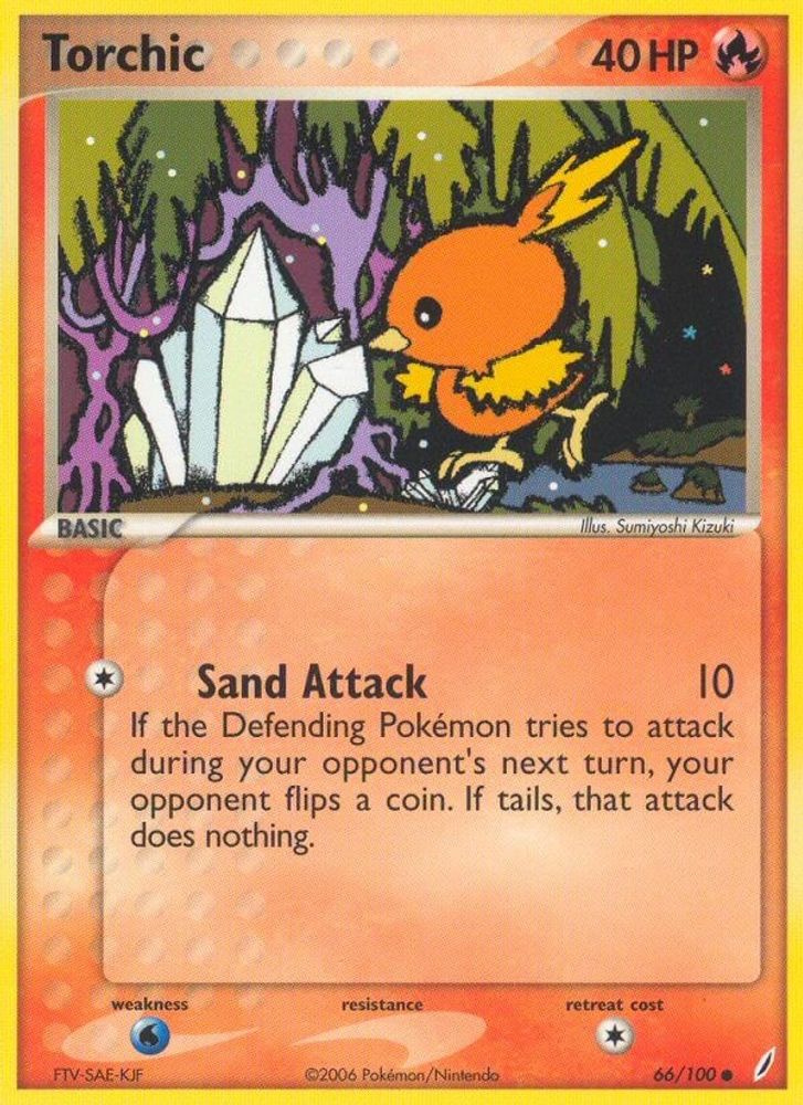 Torchic (66/100) (Stamped) [EX: Crystal Guardians]