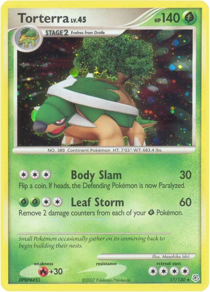 Torterra (17/130) [Diamond & Pearl: Base Set]
