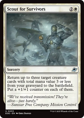 Scout for Survivors [Edge of Eternities]