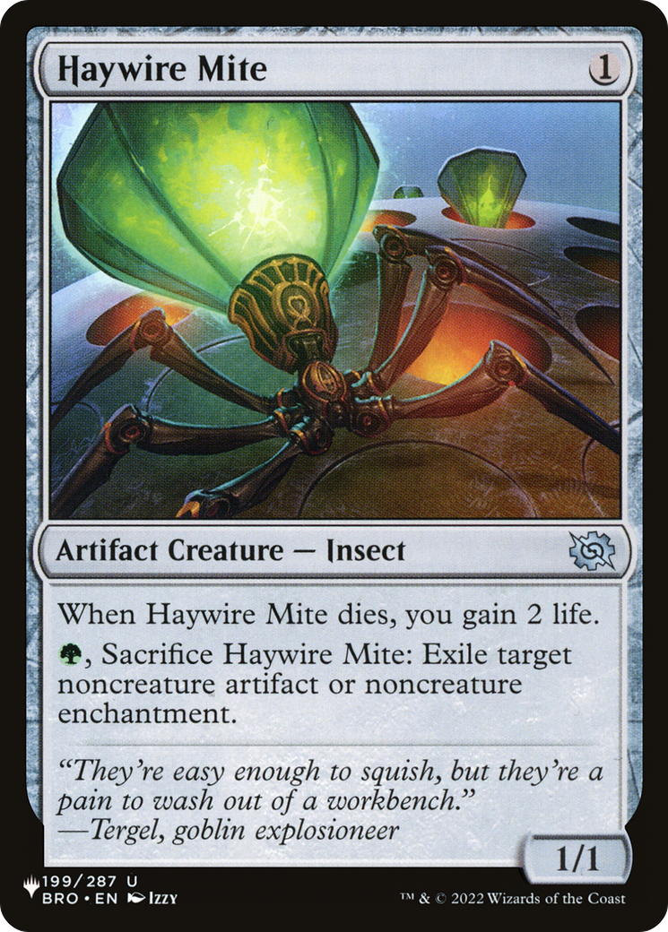 Haywire Mite [The List Reprints]