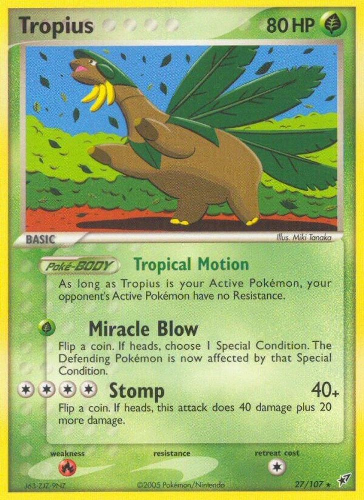 Tropius (27/107) [EX: Deoxys]