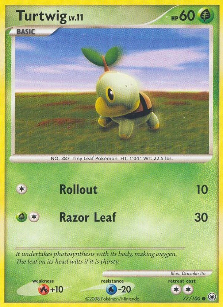 Turtwig (77/100) [Diamond & Pearl: Majestic Dawn]
