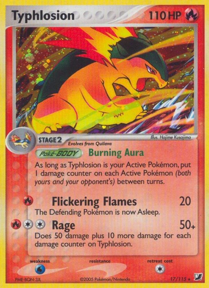 Typhlosion (17/115) [EX: Unseen Forces]