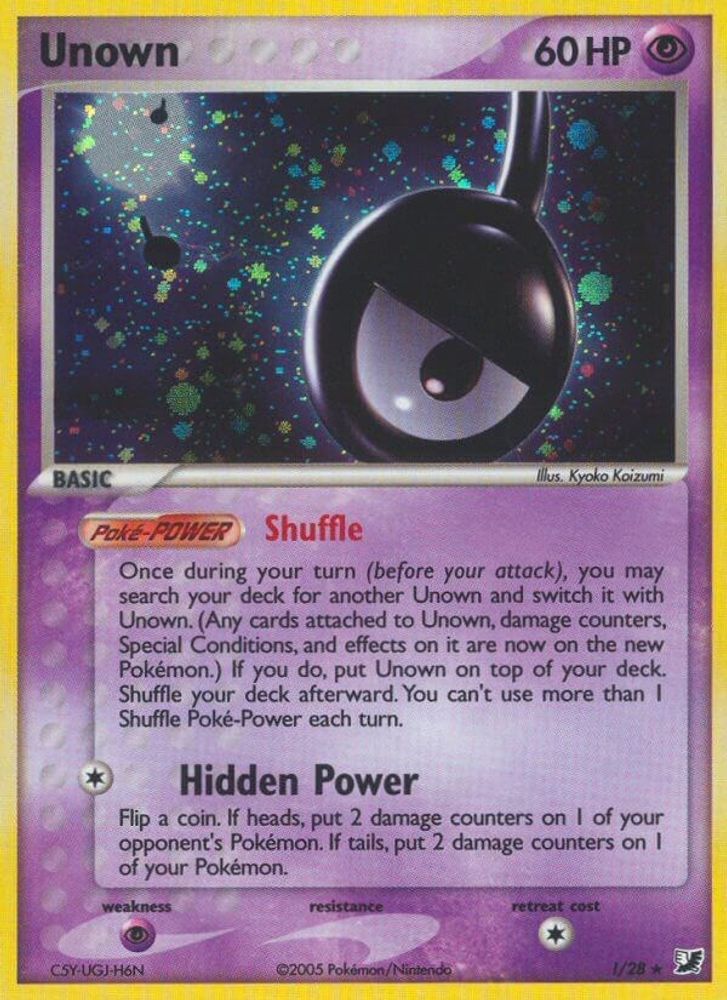 Unown (!) (!/28) [EX: Unseen Forces]