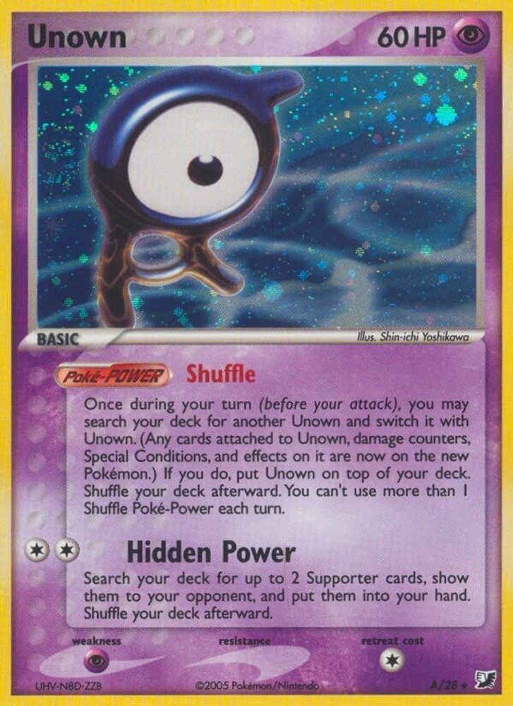 Unown (A/28) [EX: Unseen Forces]