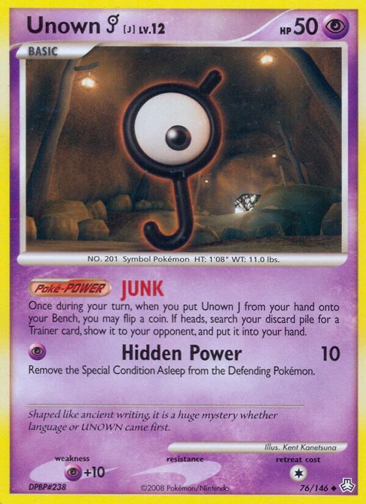 Unown J (76/146) [Diamond & Pearl: Legends Awakened]