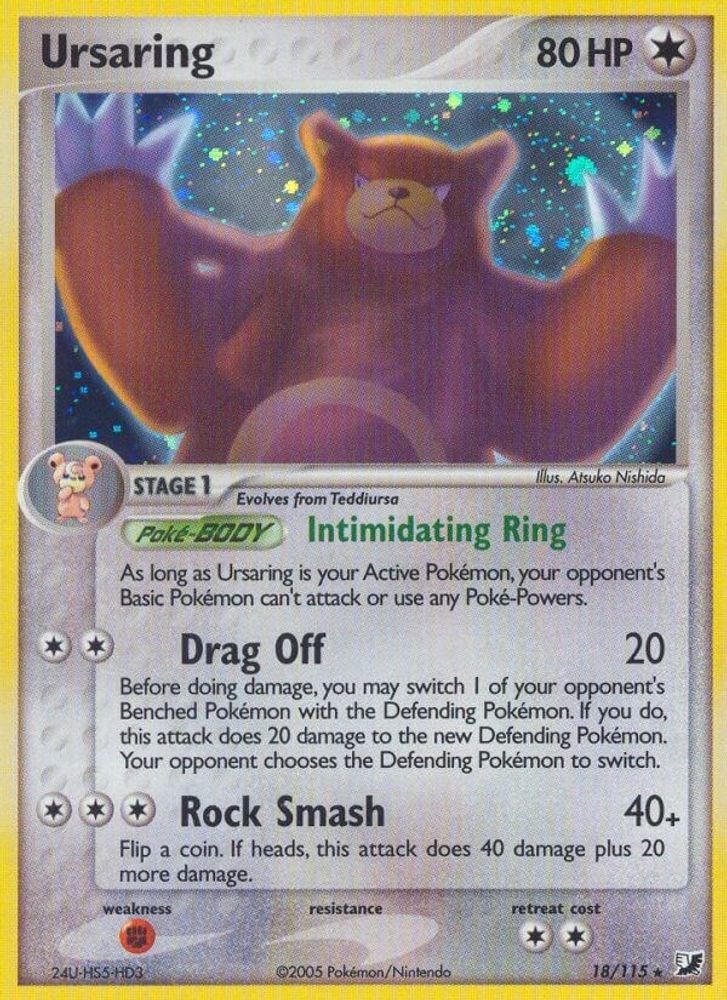 Ursaring (18/115) [EX: Unseen Forces]