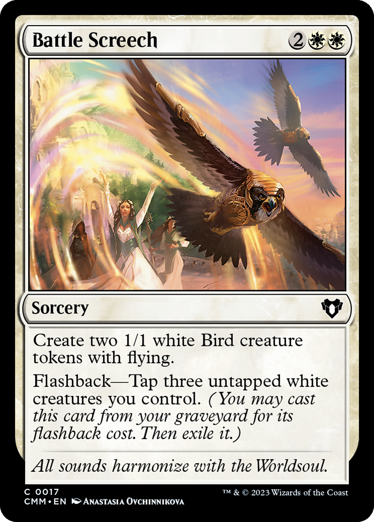 Battle Screech [Commander Masters]