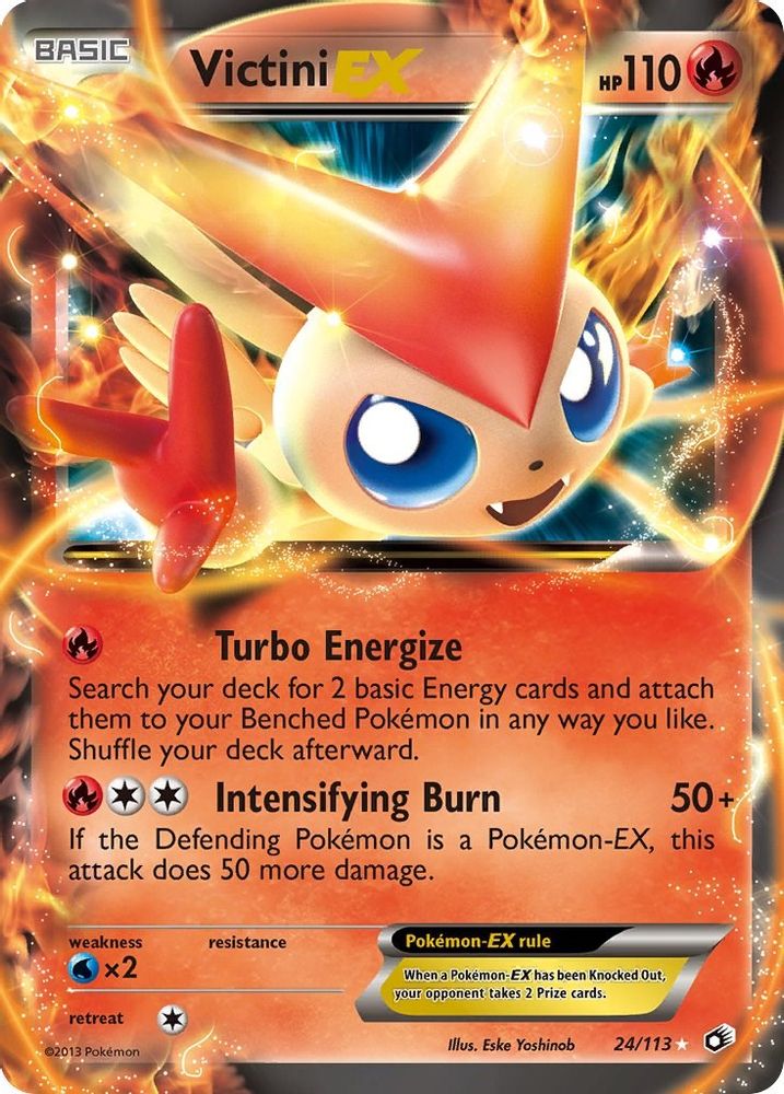 Victini EX (24/113) [Black & White: Legendary Treasures]