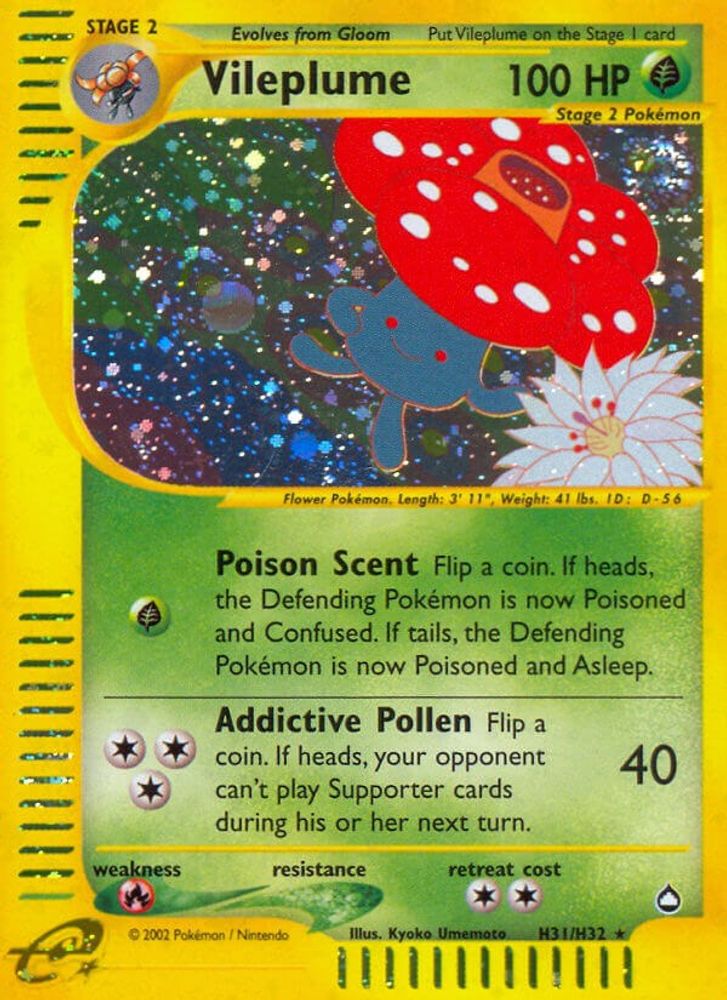 Vileplume (H31/H32) [Aquapolis]