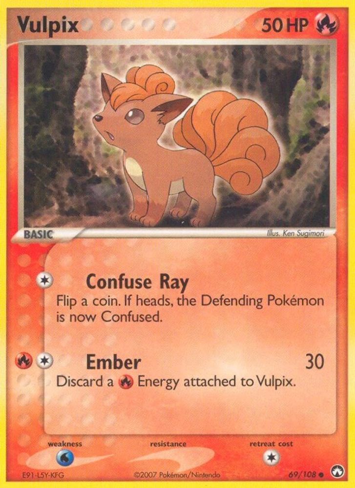 Vulpix (69/108) [EX: Power Keepers]