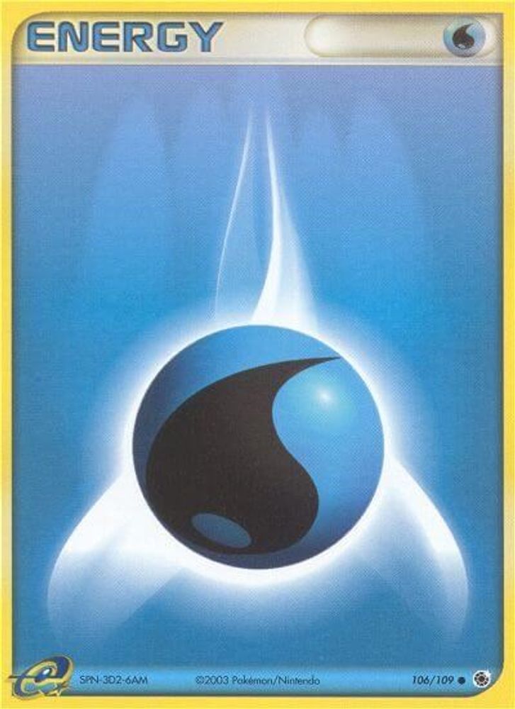 Water Energy (106/109) [EX: Ruby & Sapphire]